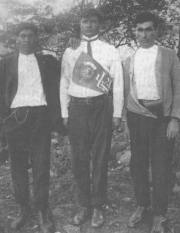 Habousetzi volunteers at the Caucasuian front, 1915