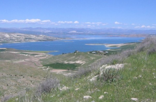 Waters of Keban Dam