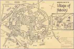 Map of Habousi village